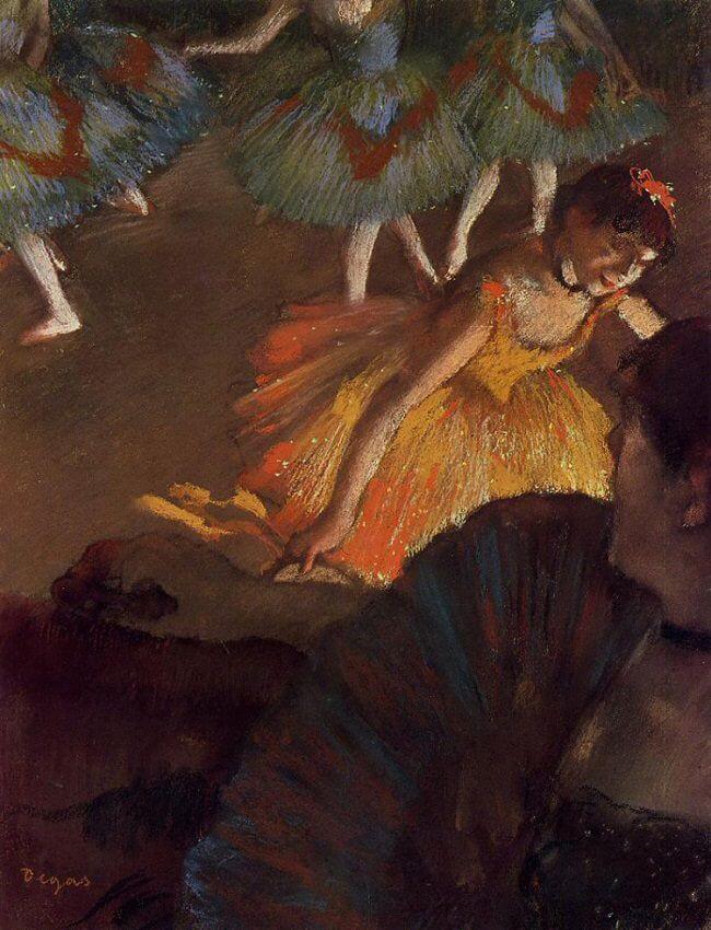 A Ballet Seen From the Opera Box, 1885 by Edgar Degas