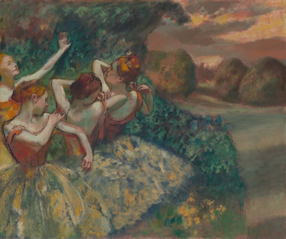Four Dancers, 1903 by Edgar Degas