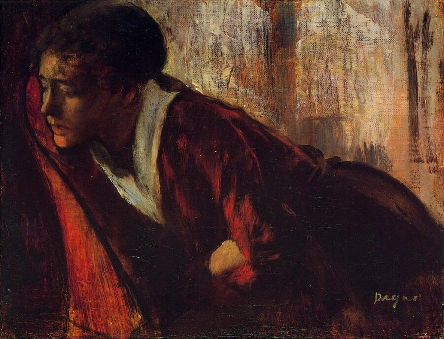 Melancholy, 1874 by Edgar Degas