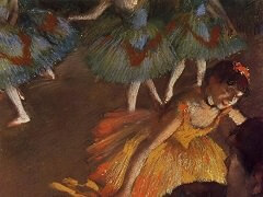 A Ballet Seen From the Opera Box by Edgar Degas