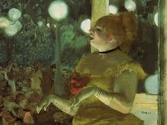 Cafe Concert: The Song of the Dog by Edgar Degas