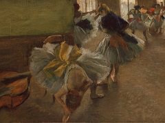 Dancers in the Rehearsal Room by Edgar Degas