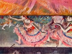 The Curtain Falls by Edgar Degas