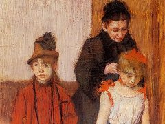 The Mante Family by Edgar Degas