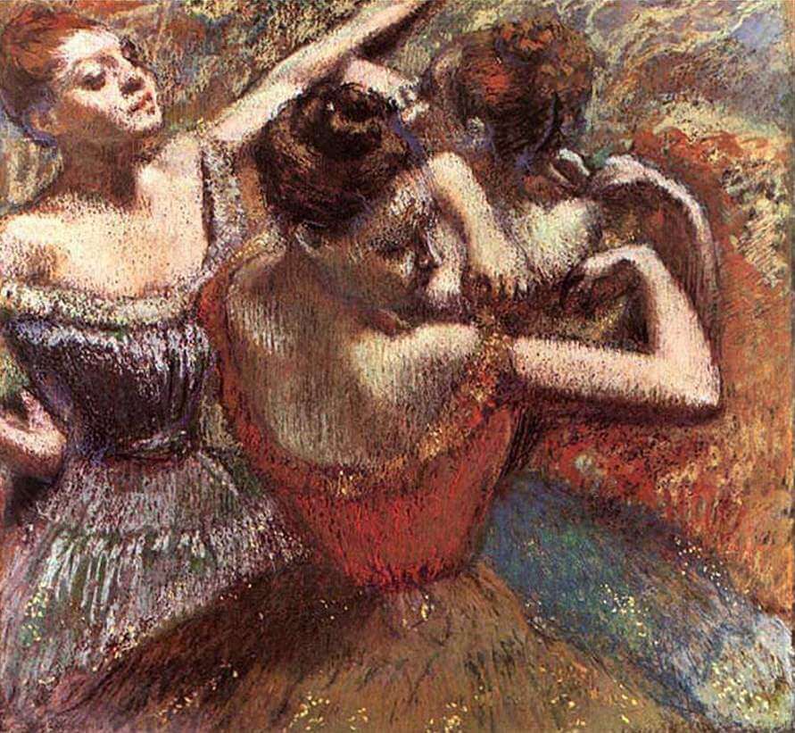 Dancers, 1889 by Edgar Degas