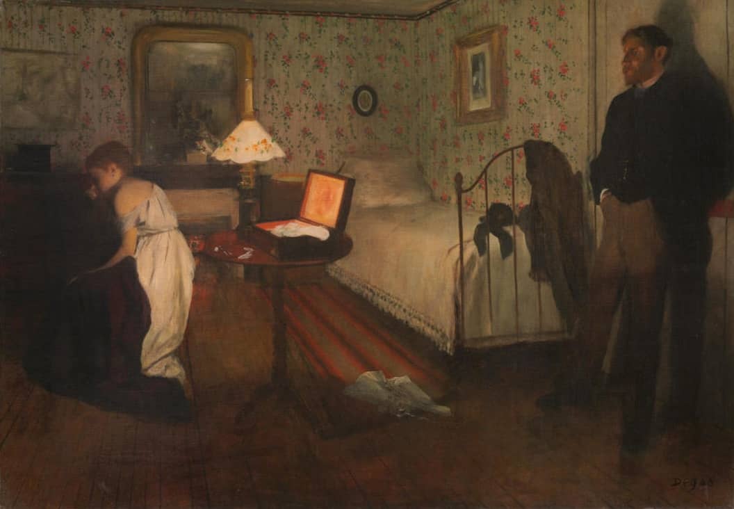 Interior, 1868 by Edgar Degas