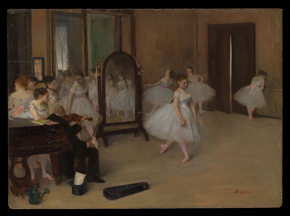 The Dancing Class by Edgar Degas