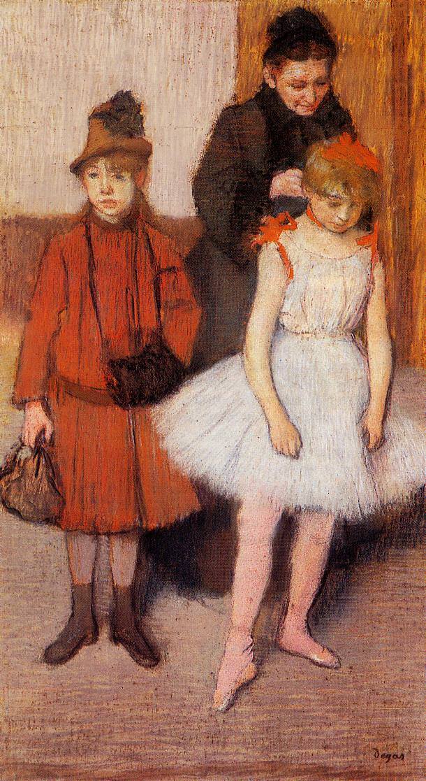 The Mante Family, 1889 by Edgar Degas