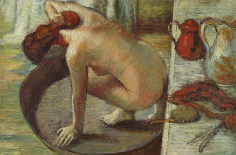 The Tub, 1886 by Edgar Degas