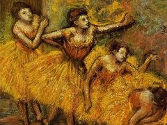 Four Dancers by Edgar Degas