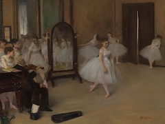 The Dancing Class by Edgar Degas