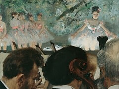 The Orchestra at the Opera by Edgar Degas