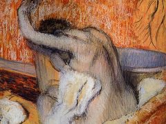 Woman Drying Herself by Edgar Degas